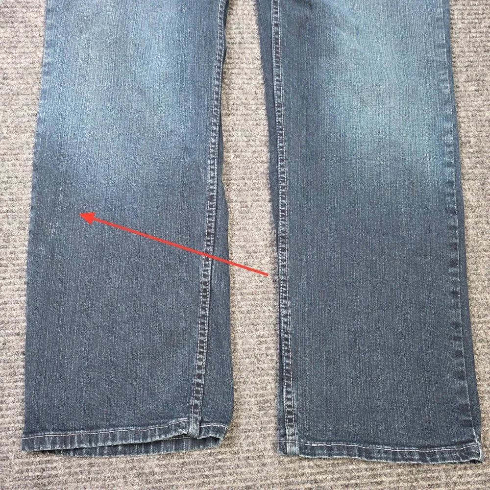 Levi's 559 Relaxed Straight Jeans Men's Size 36x32 Blue Denim Stretch Pants